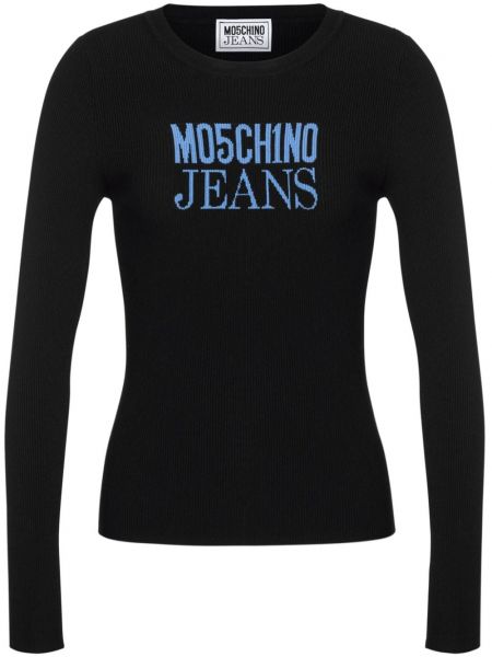 Dugi vrh s printom Moschino Jeans
