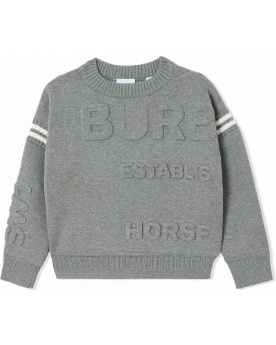 Hettegenser for jenter Burberry Kids grå