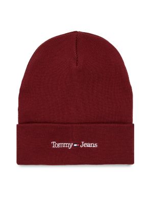 Kepurė Tommy Jeans raudona