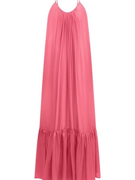 Шелковое платье Kalita розовое