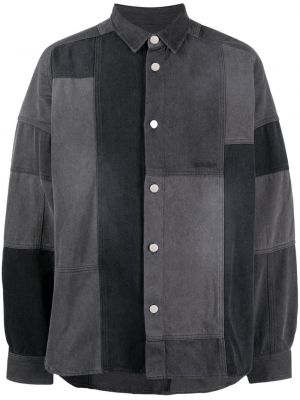 Siuvinėta džinsiniai marškiniai Ambush pilka