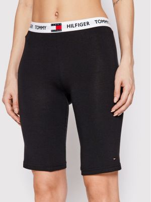 Sportske kratke hlače slim fit Tommy Hilfiger crna