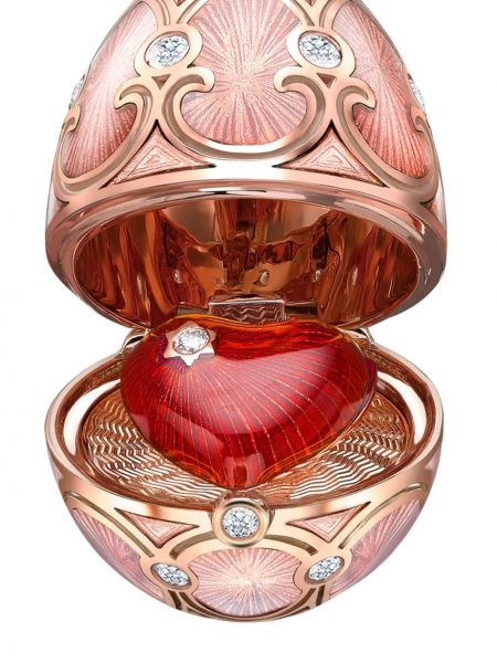 Brosche aus roségold Fabergé