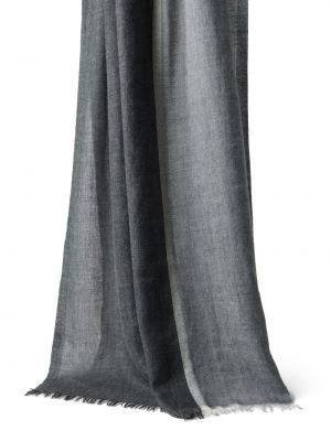 Pletený šál Brunello Cucinelli šedý