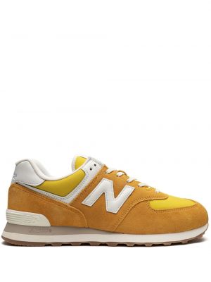 Sneakersy New Balance 574 żółte