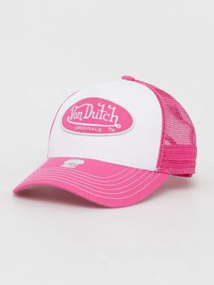 Șapcă Von Dutch roz