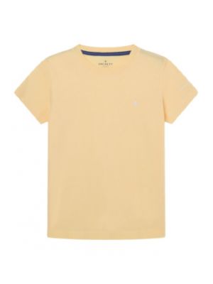 T-shirt en coton Hackett London jaune