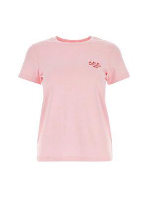 T-shirt A.p.c. pink