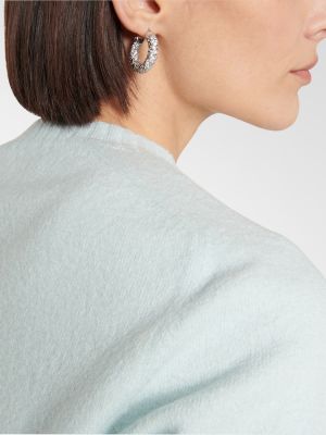 Ohrring mit kristallen Jil Sander silber