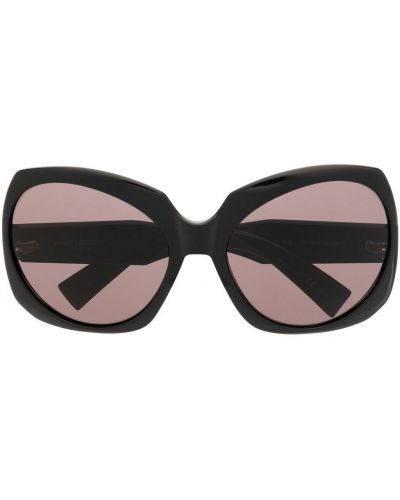 Oversized sluneční brýle Saint Laurent černé