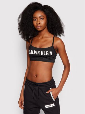 Calvin Klein Performance Podprsenkový top Low Support Bra 00GWF0K155 Černá
