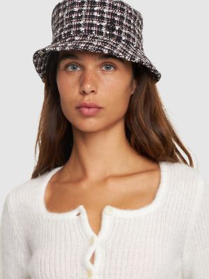 Cappello in tweed Maison Michel