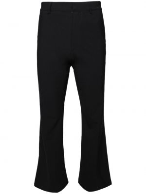 Vlněné rovné kalhoty Marcelo Burlon County Of Milan černé