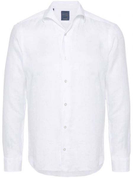 Lininė marškiniai Barba balta