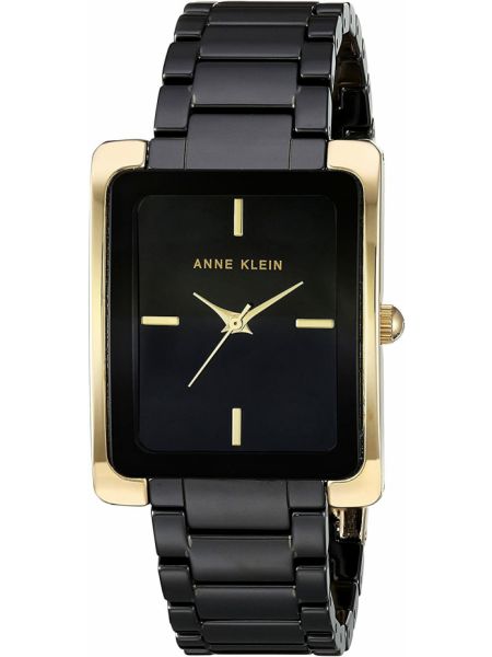 Черные часы Anne Klein