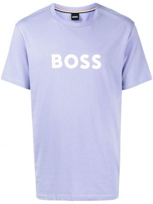 T-shirt Boss blå