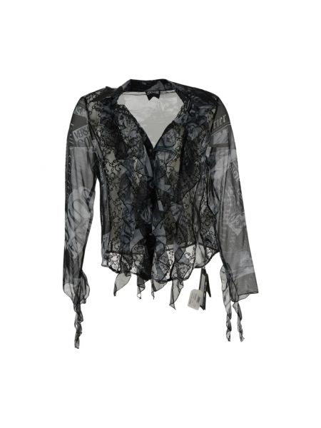 Bluzka z nadrukiem Versace Jeans Couture