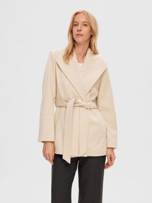 Cappotto Selected Femme rosa