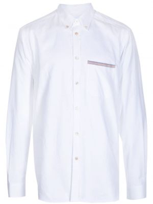 Риза на райета Paul Smith бяло