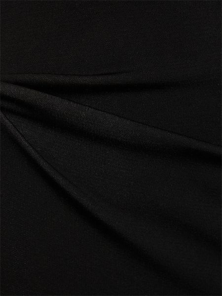 Dlouhé šaty Jacquemus čierna