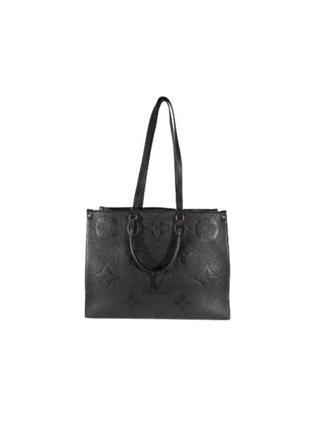 Shopperka skórzana Louis Vuitton Vintage czarna
