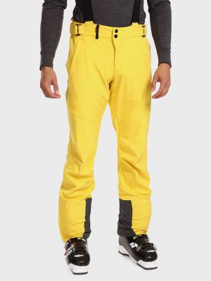 Žluté softshellové kalhoty Kilpi