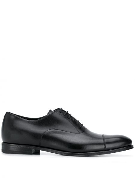 Nėriniuotos oksfordo batai su raišteliais Henderson Baracco juoda