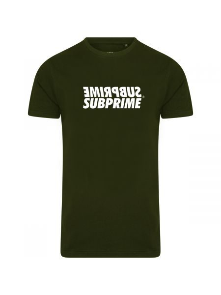 Koszulka z krótkim rękawem Subprime zielona