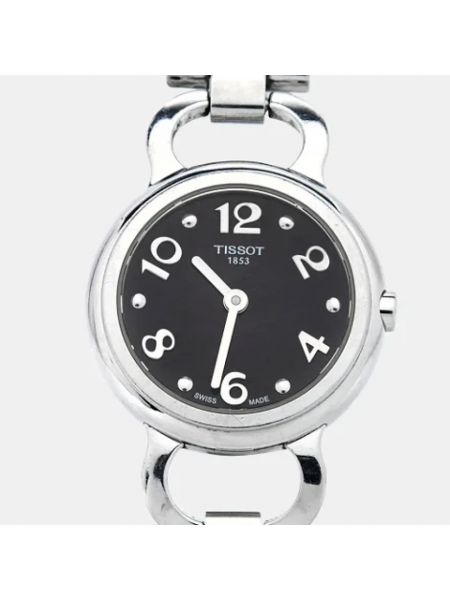 Relojes de acero inoxidable Tissot Pre-owned negro