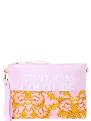 Сумка через плечо Versace Jeans Couture розовая