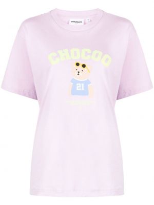 T-shirt Chocoolate lila