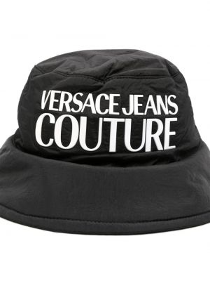 Kapelusz Versace Jeans Couture czarny