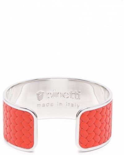 Pletený kožený prsten Pinetti