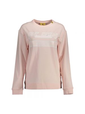 Bluza dresowa Plein Sport różowa