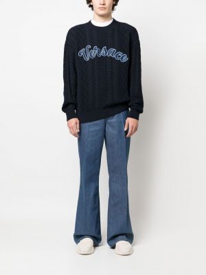 Džemperis Versace zils