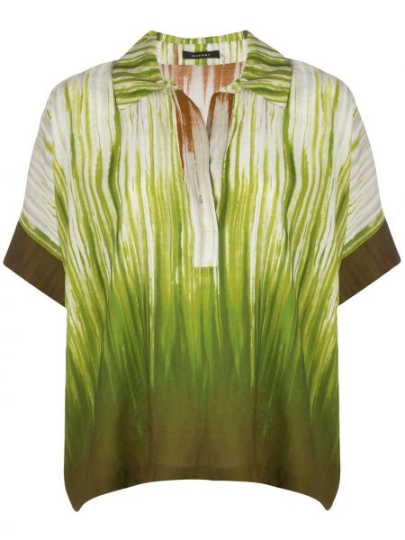 Рубашка Natori, зеленая