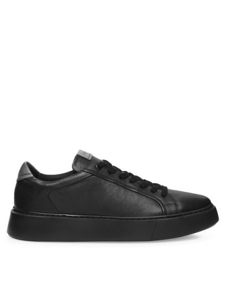 Czarne sneakersy Badura