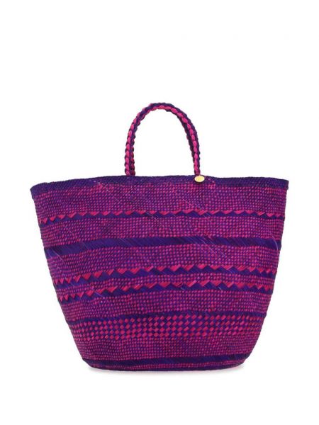 Shopping bag Guanabana lilla