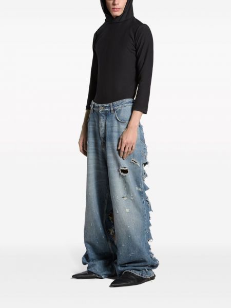 Zerrissene bootcut jeans Balenciaga
