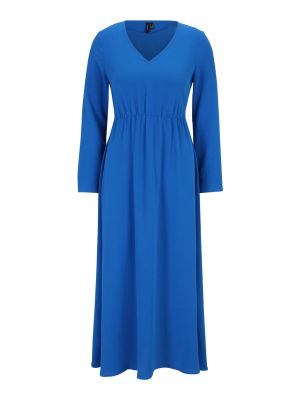 Dlouhé šaty Vero Moda Petite modrá