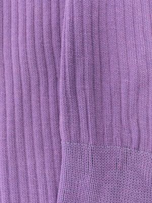 Chaussettes en tricot Mackintosh violet