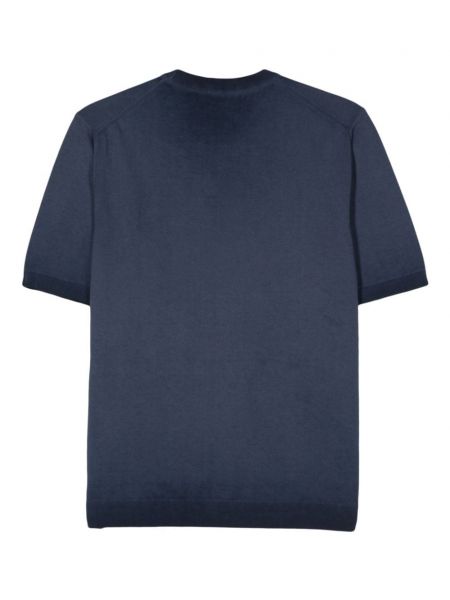 Strick t-shirt Altea blau