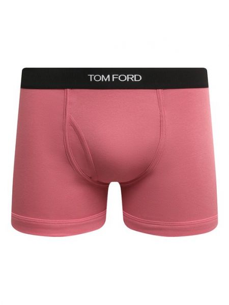 Хлопковые боксеры Tom Ford розовые
