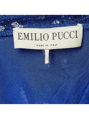 Vestido Emilio Pucci Pre-owned azul