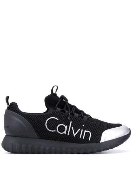 Zapatillas con estampado Calvin Klein negro