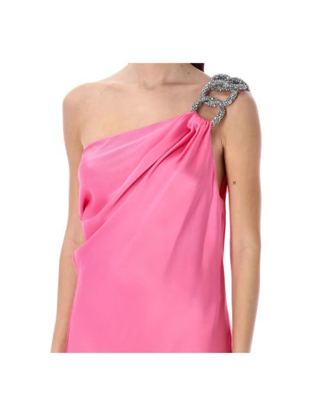 Mini vestido de cristal Stella Mccartney rosa