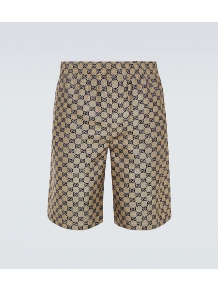Pantalones cortos de lino Gucci