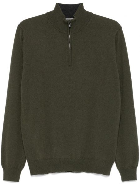 Kort sweater Corneliani grøn