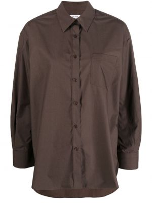 Marškiniai su kišenėmis Filippa K ruda