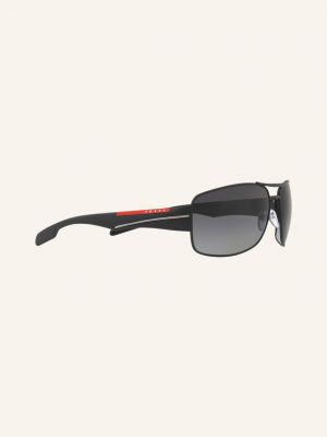 Okulary przeciwsłoneczne Prada Linea Rossa czarne